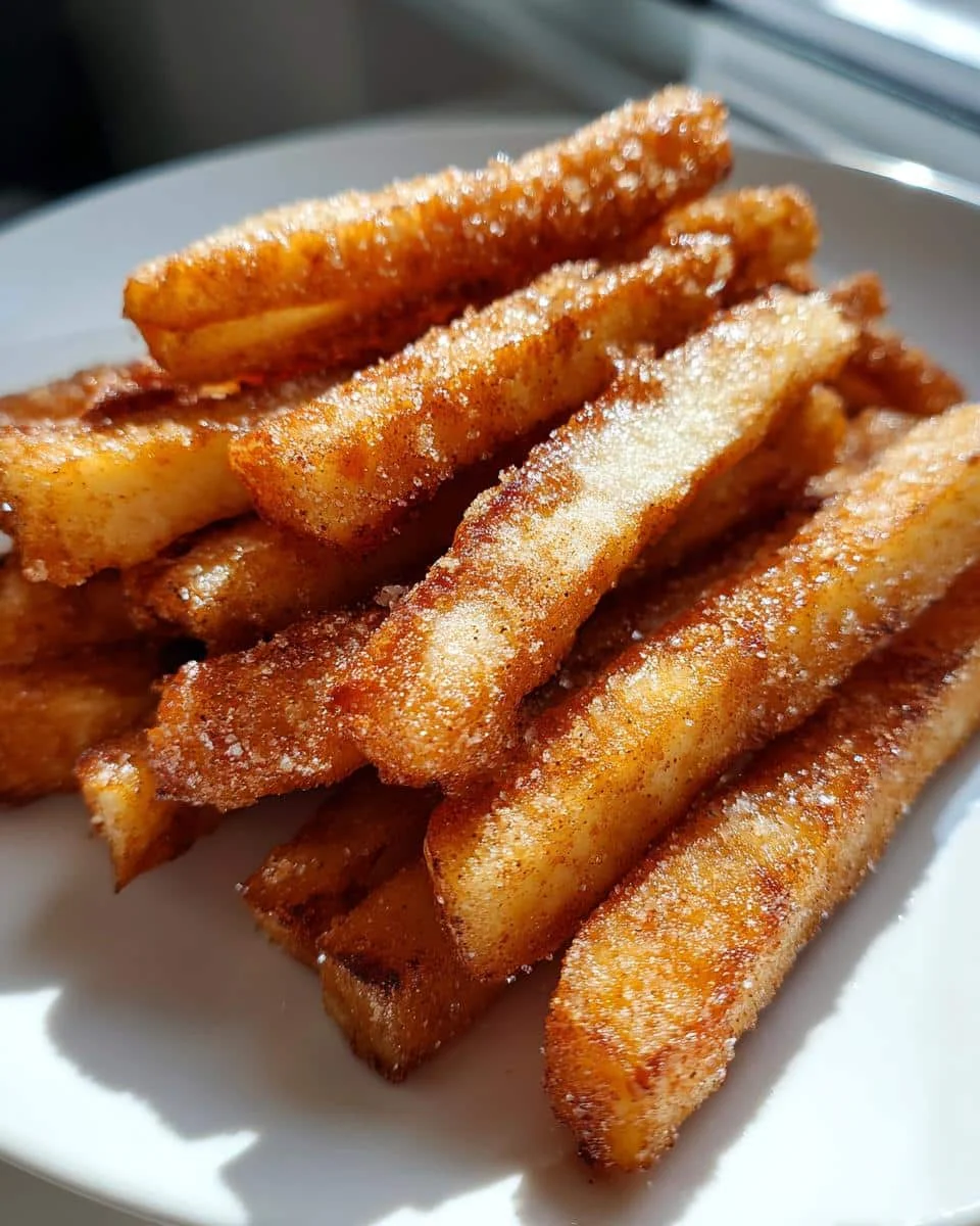 Crispy Air Fryer Apple Fries You’ll Love - detail 1