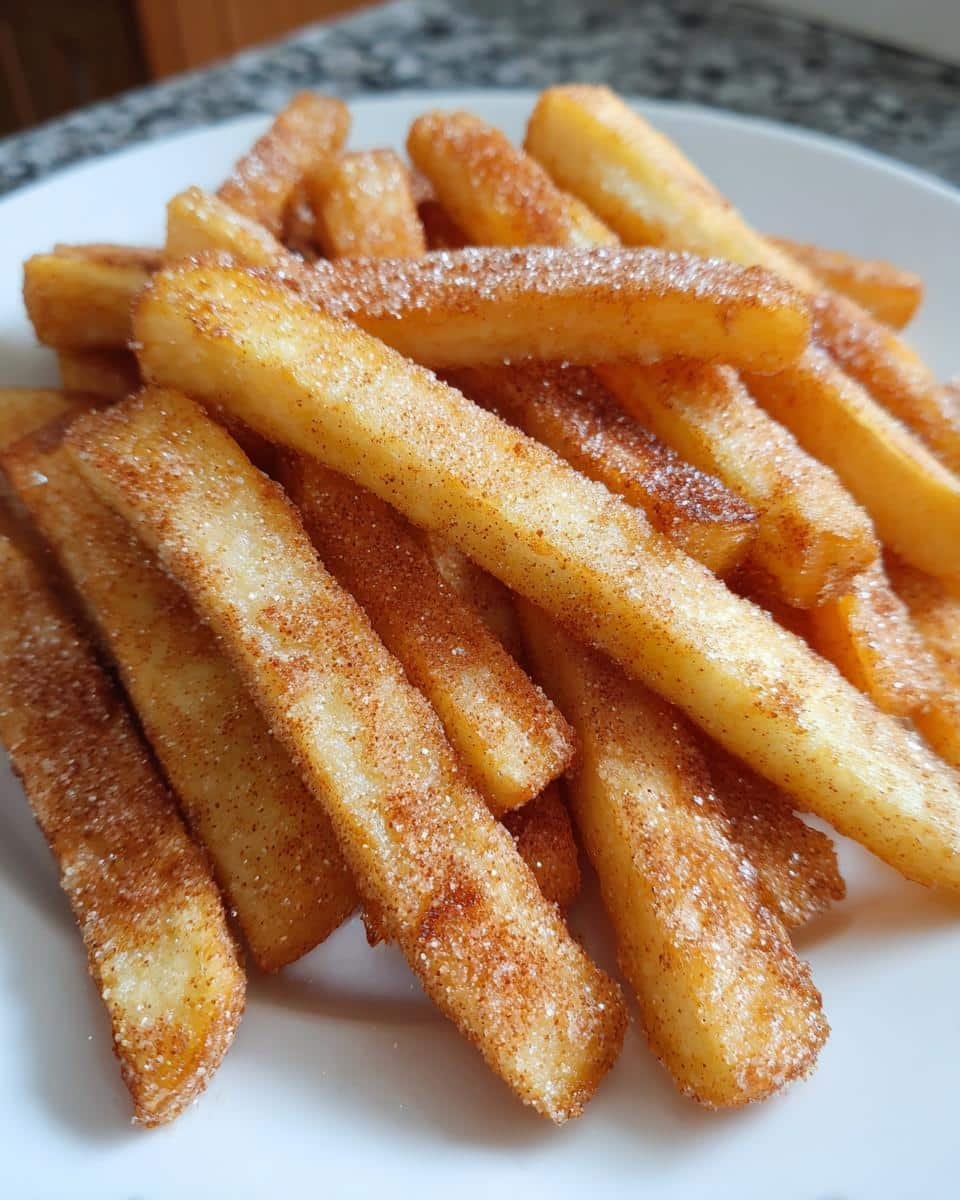 Irresistible 20-Minute Crispy Air Fryer Apple Fries Recipe