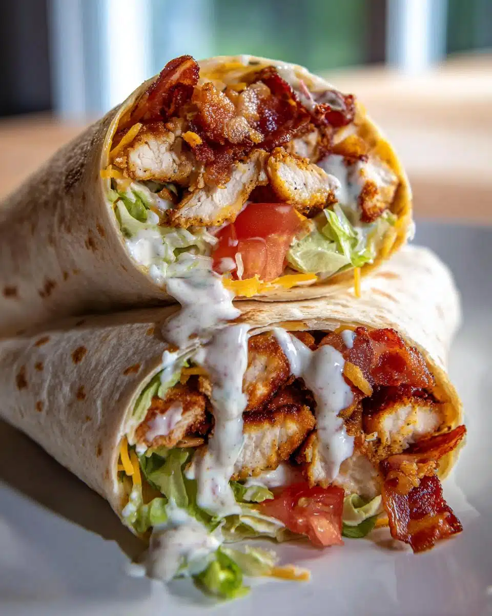 Crispy Chicken Bacon Ranch Wrap - detail 1