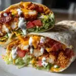 Crispy Chicken Bacon Ranch Wrap