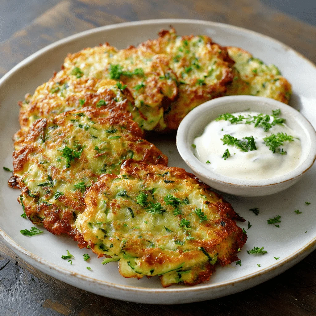 Crispy and Easy Zucchini Fritters Recipe You’ll Love