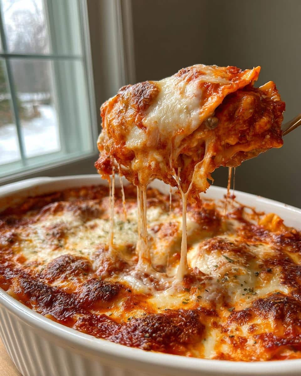 Crockpot Ravioli Lasagna - detail 1