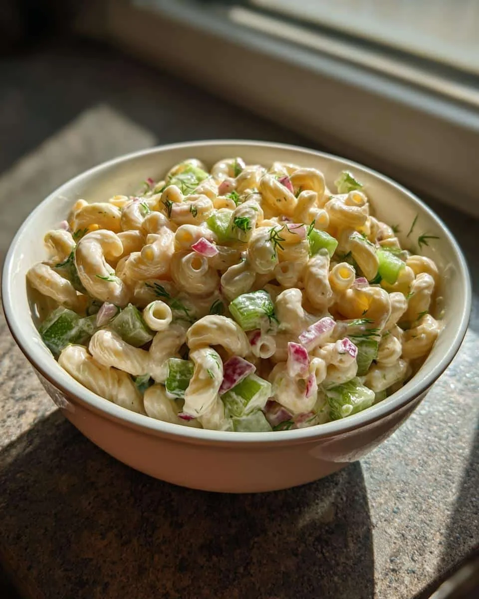 Dill Pickle Pasta Salad Recipe - detail 2
