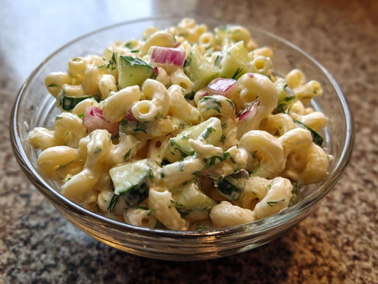 Ultimate Dill Pickle Pasta Salad Recipe – 5-Star Tangy Bliss!