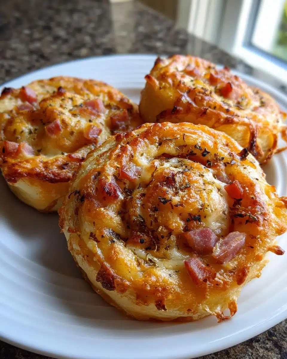 Easy Baked Ham And Cheese Pinwheels (6 Ingredients!) - detail 2