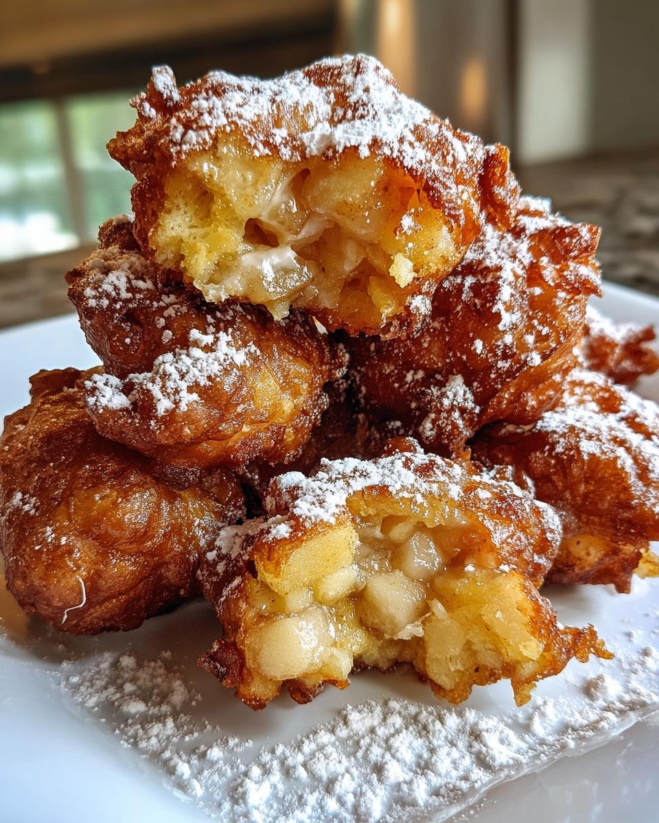 Healthy Air Fryer Apple Fritters - detail 2