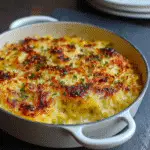 healthy spaghetti squash au gratin baked