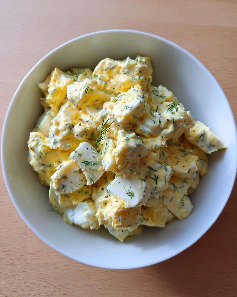 High Protein Egg Salad with Dill - detail 1