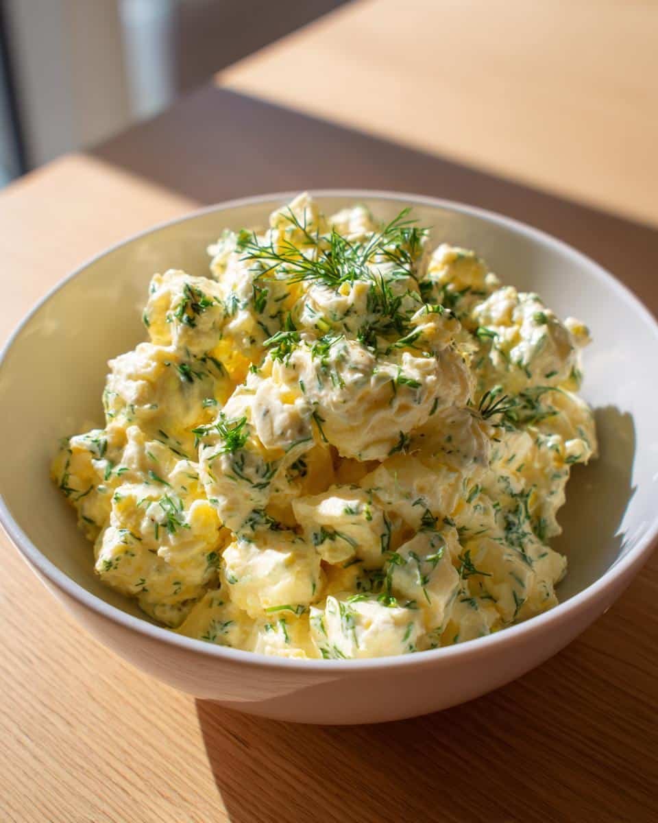High Protein Egg Salad with Dill - detail 2