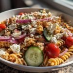 High Protein Pasta Salad