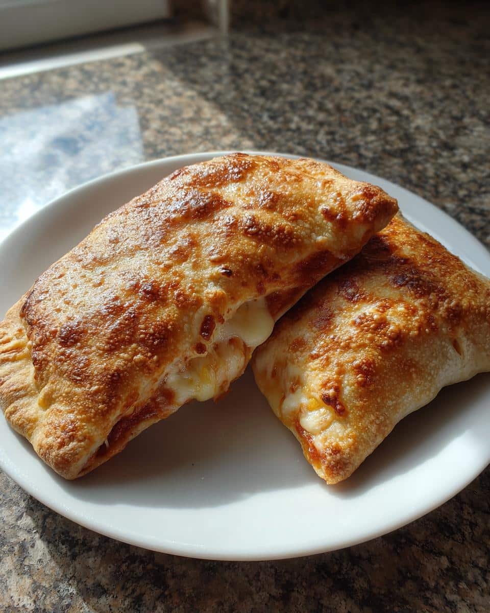 Homemade Easy Cheesy Pizza Pockets - detail 1