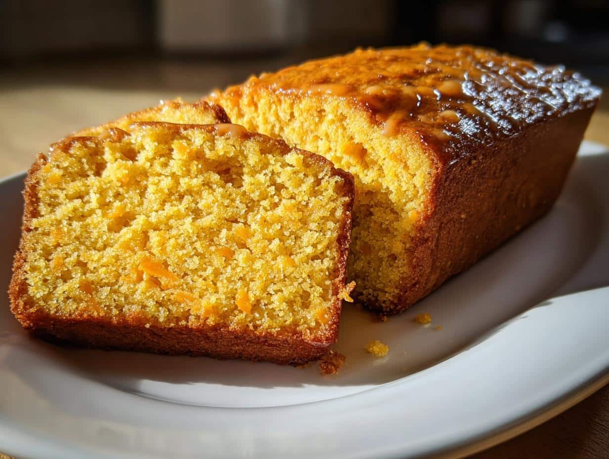 Incredibly Moist Honey Butter Sweet Potato Cornbread in 30 Minutes