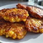 Irresistibly Crispy Cheesy Corn Fritters Recipe