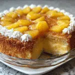 Juicy Pineapple Heaven Cake with Glaze