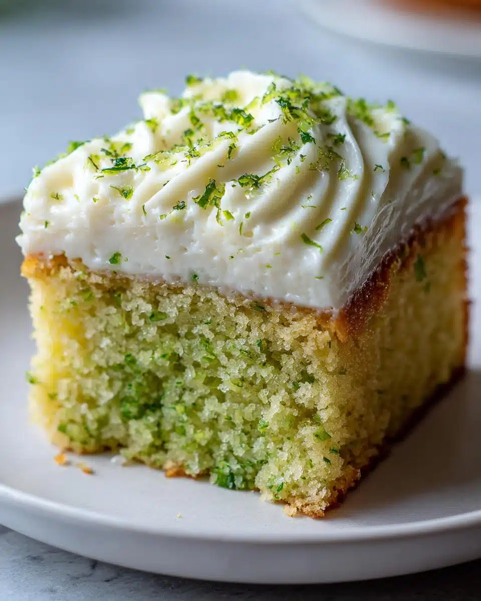 Moist Key Lime Sheet Cake Recipe That Steals the Show in 35 Minutes