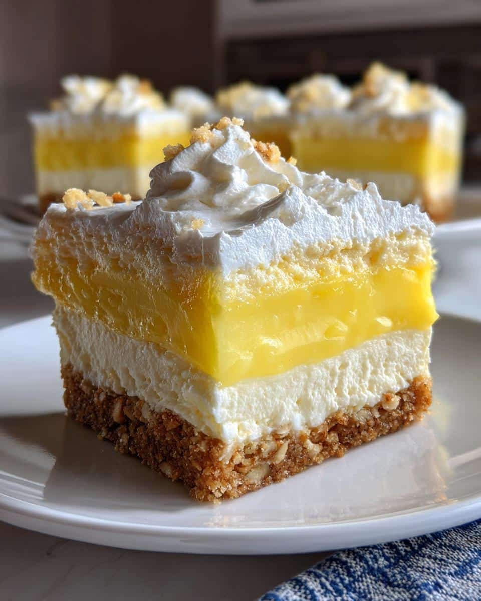 Irresistible 5-Layer Lemon Lush Dessert Recipe Lust