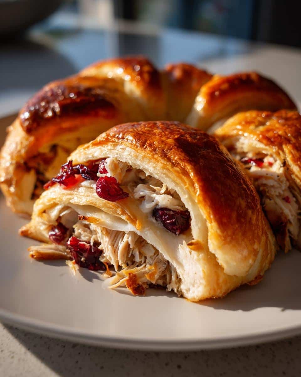 Looking for a Holiday Appetizer Recipe? Try This Turkey Cranberry Crescent Ring! - detail 1