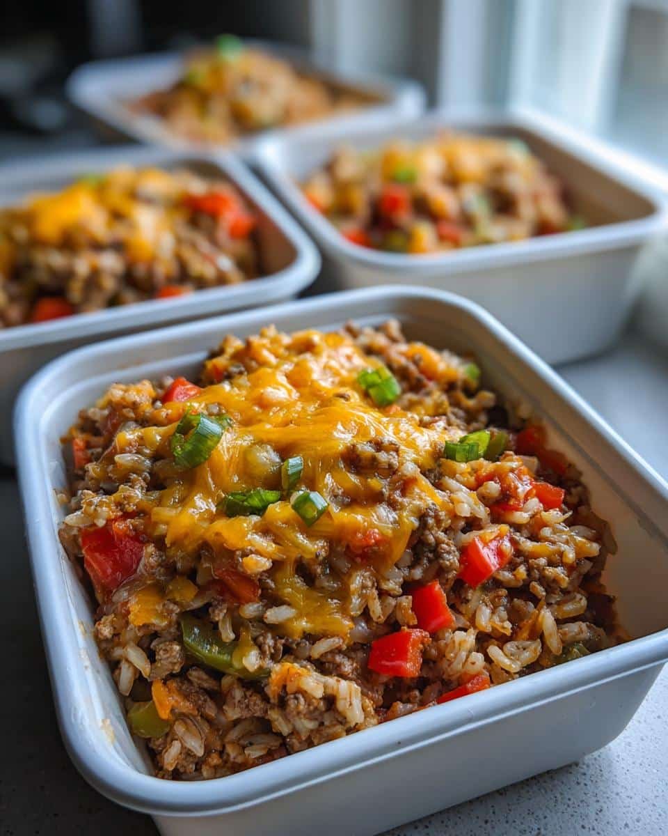 Meal Prep Unstuffed Pepper Bowls - detail 1