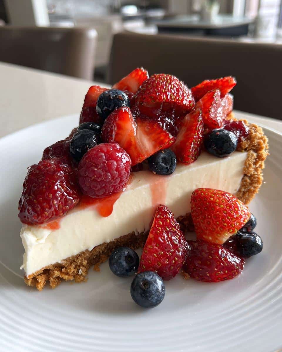 No-Bake Cheesecake with Berry - detail 2