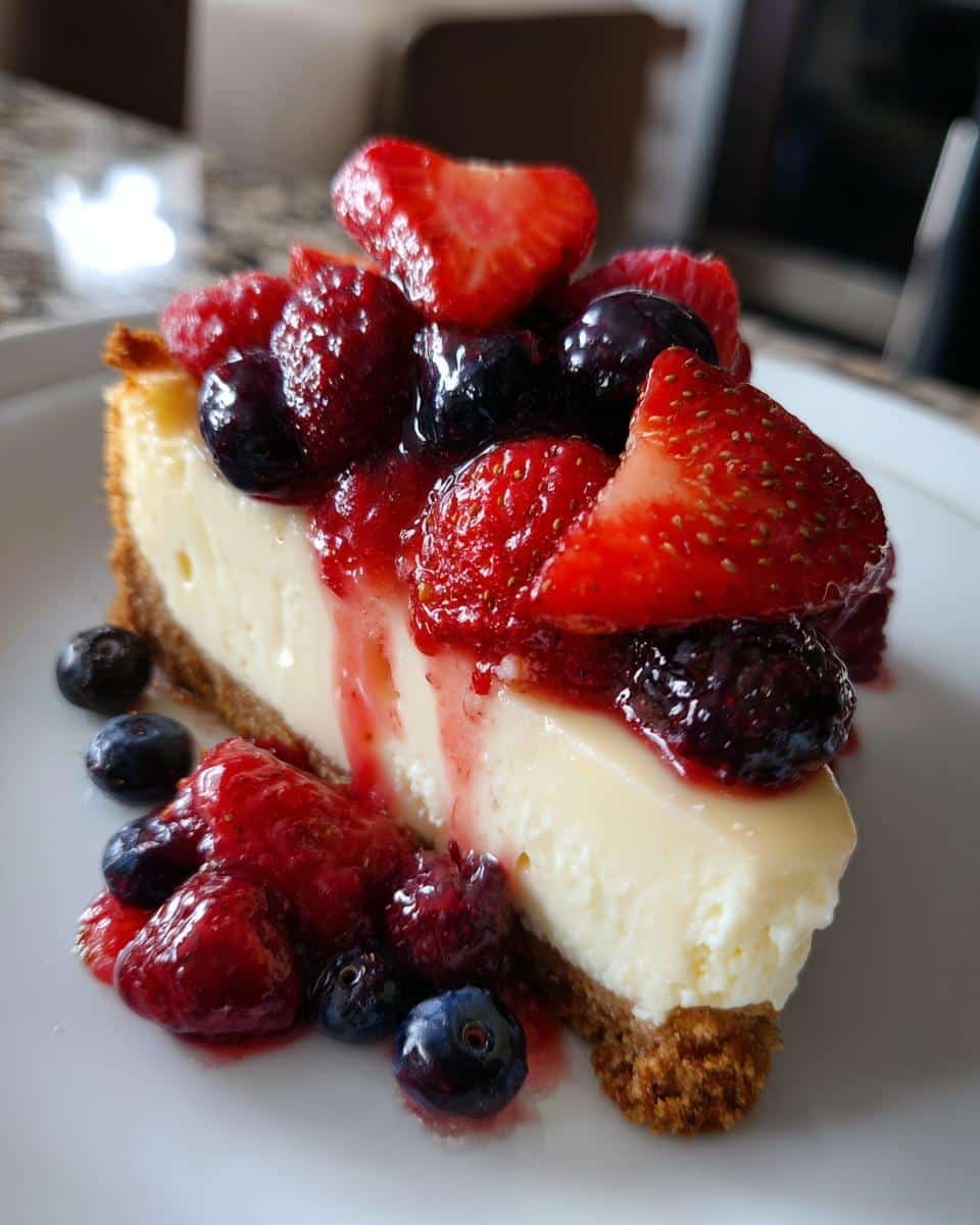 No-Bake Cheesecake with Berry