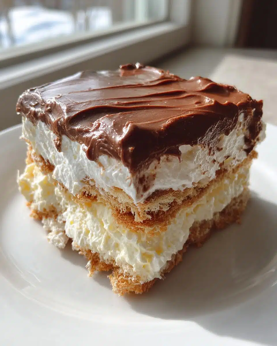 No-Bake Eclair Cake - detail 2
