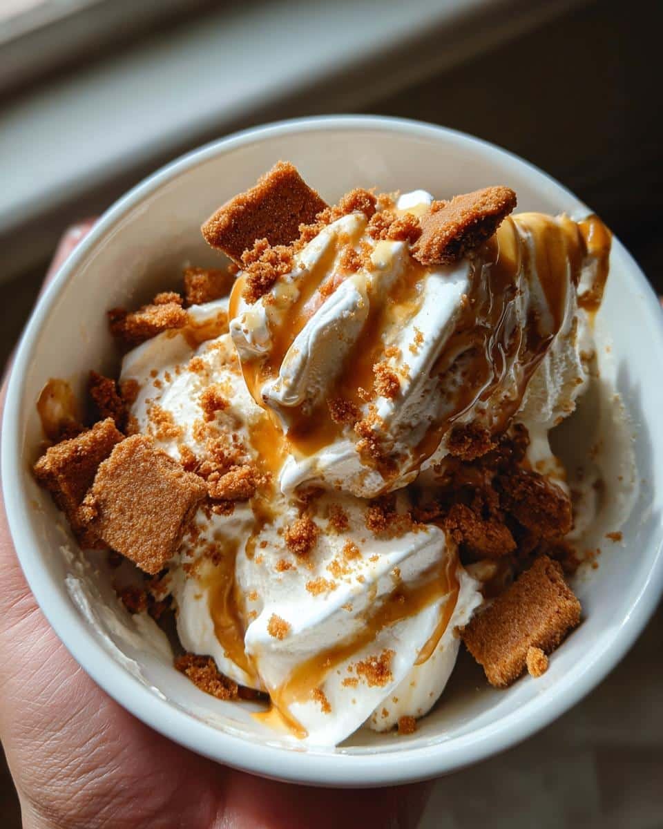 No-Churn Biscoff Ice Cream - detail 2
