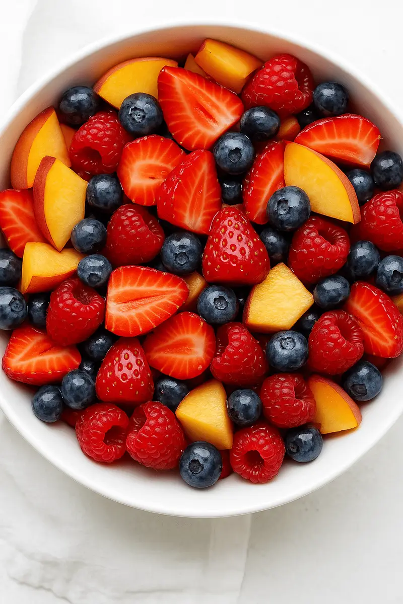 Peach Berry Fruit Salad: A Refreshing Summer Favorite