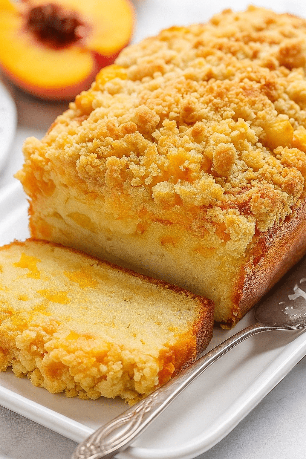 Peach Cobbler Pound Cake: Southern Sweetness in Every Slice