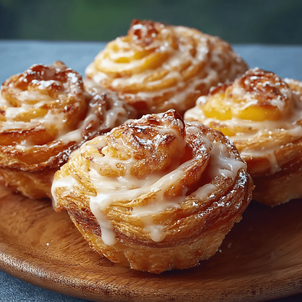 Peach Pie Cruffins Recipe: A Sweet, Flaky Twist You’ll Love