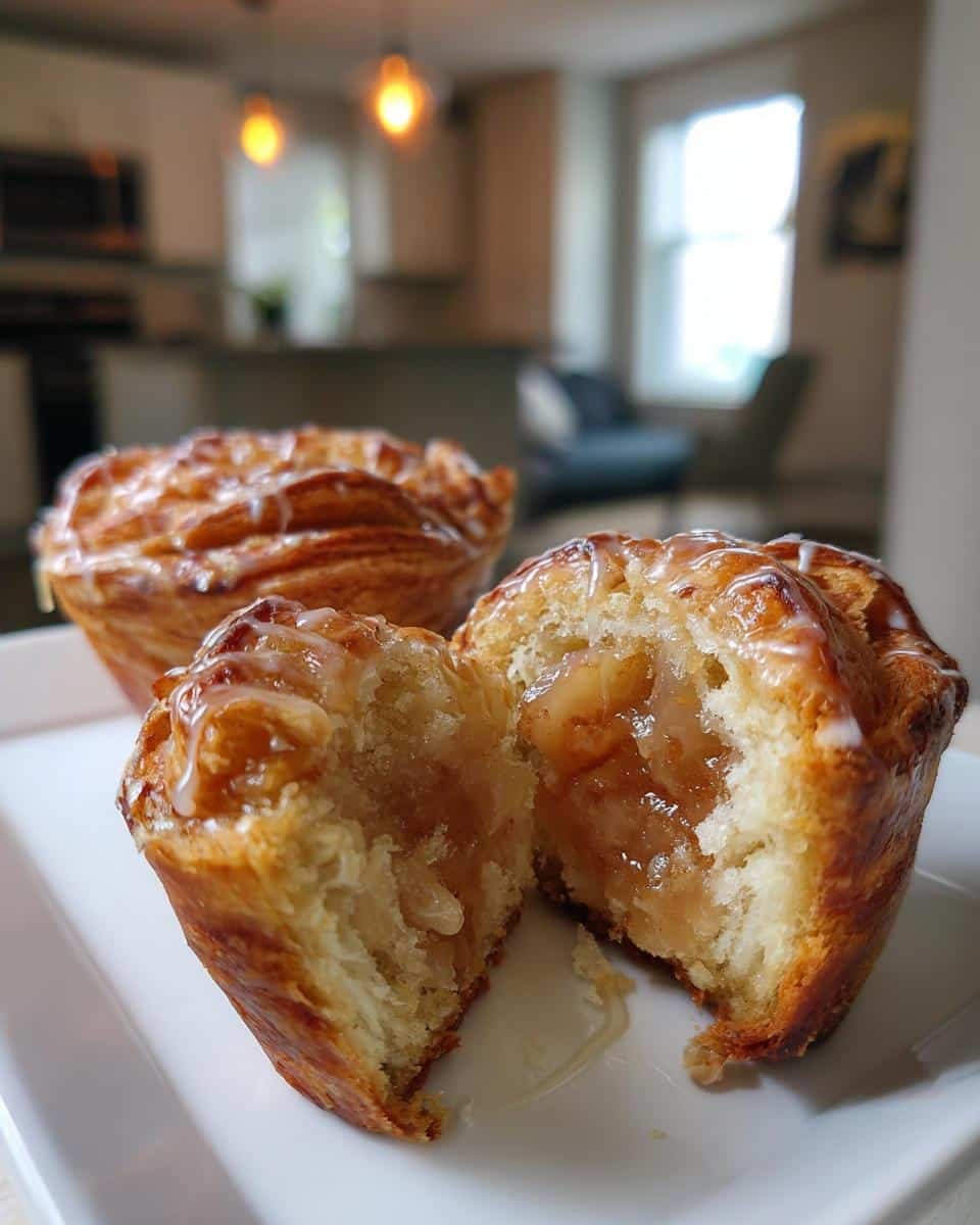 Perfect Peach Pie Cruffins - detail 1