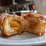 Perfect Peach Pie Cruffins