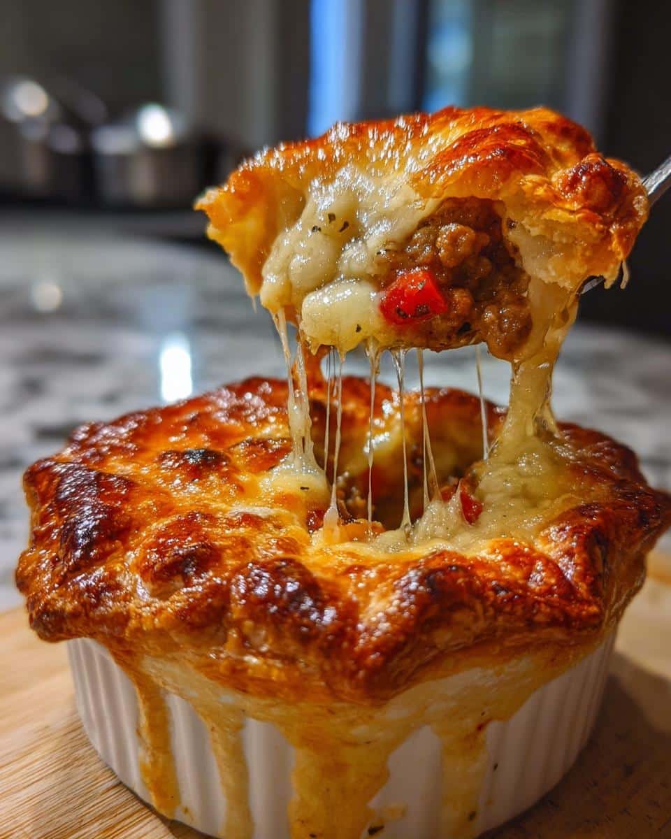 Pizza Pot Pies - detail 1