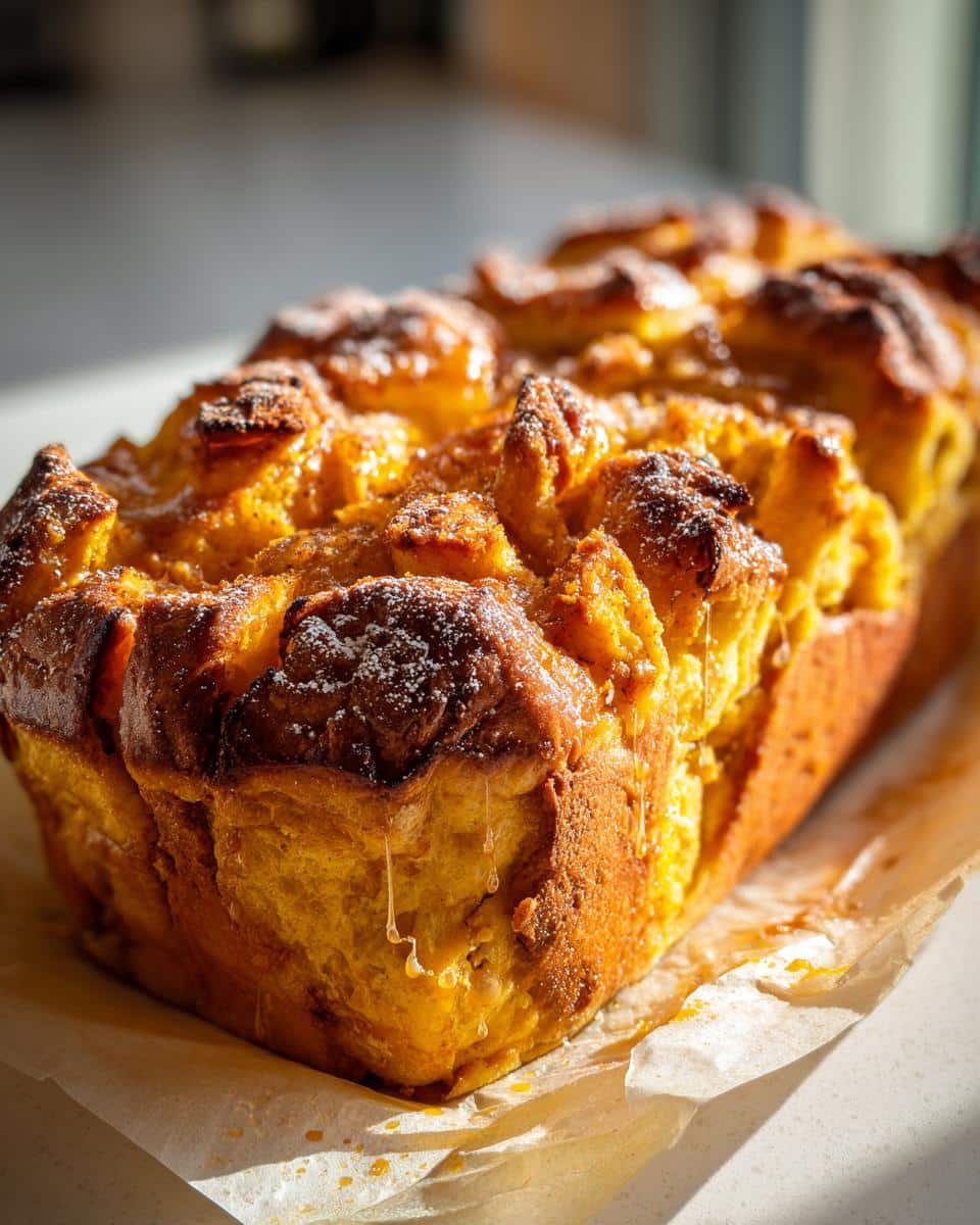 Pumpkin Pull-Apart Loaf - detail 1