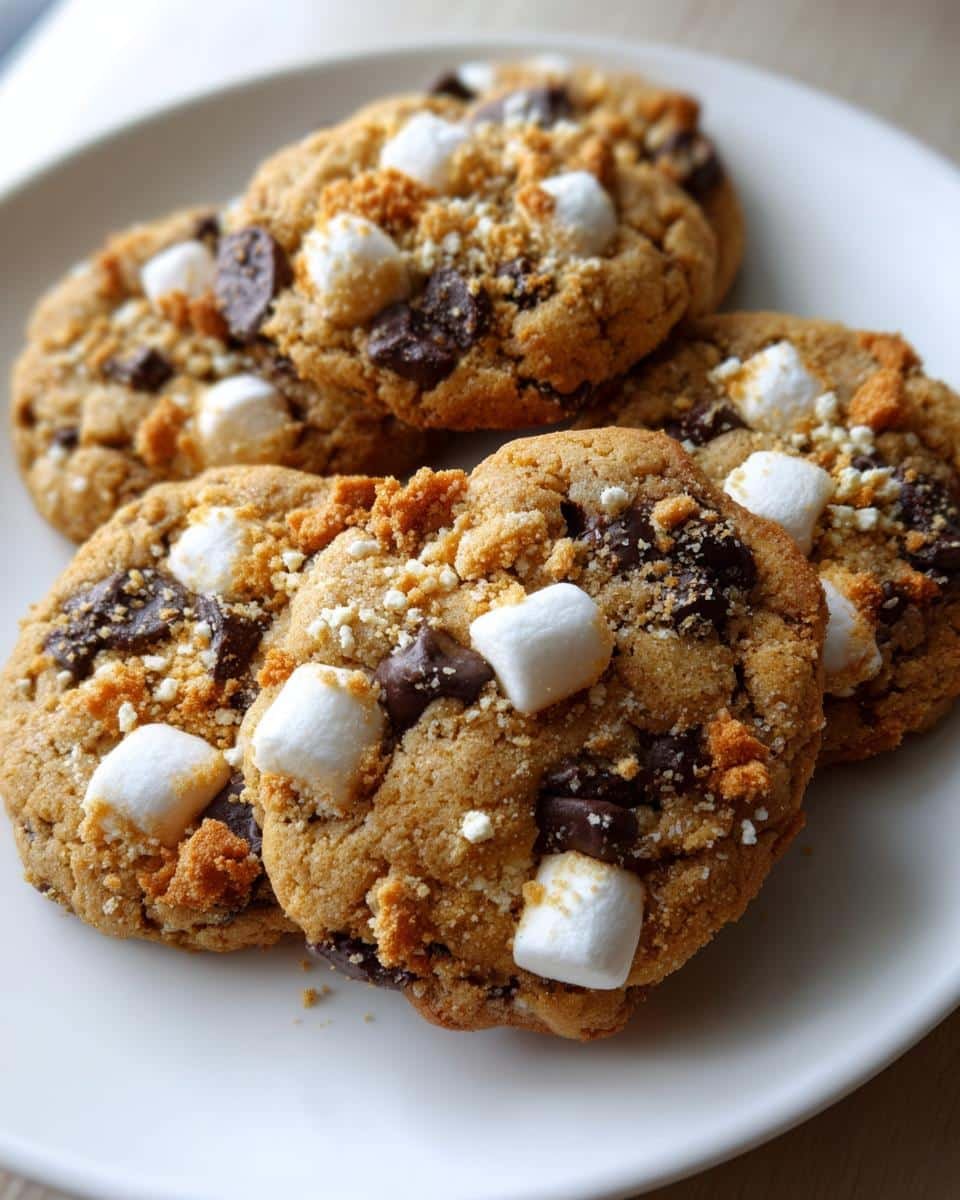Pumpkin S'mores Cookies - detail 2