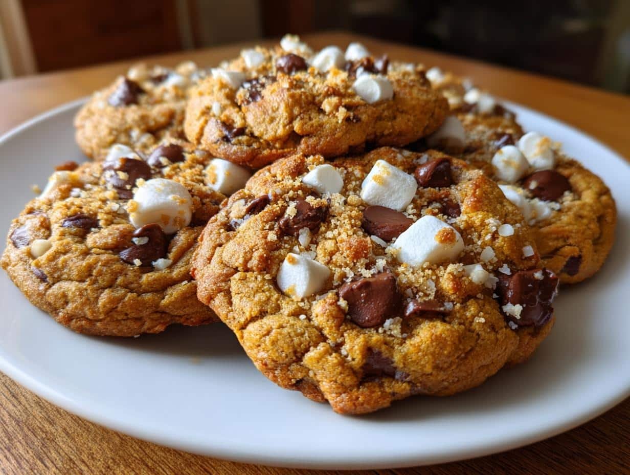 30-Minute Pumpkin S’mores Cookies: Pure Bliss!