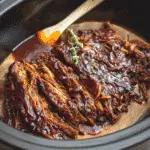 Slow Cooker BBQ Beef Brisket