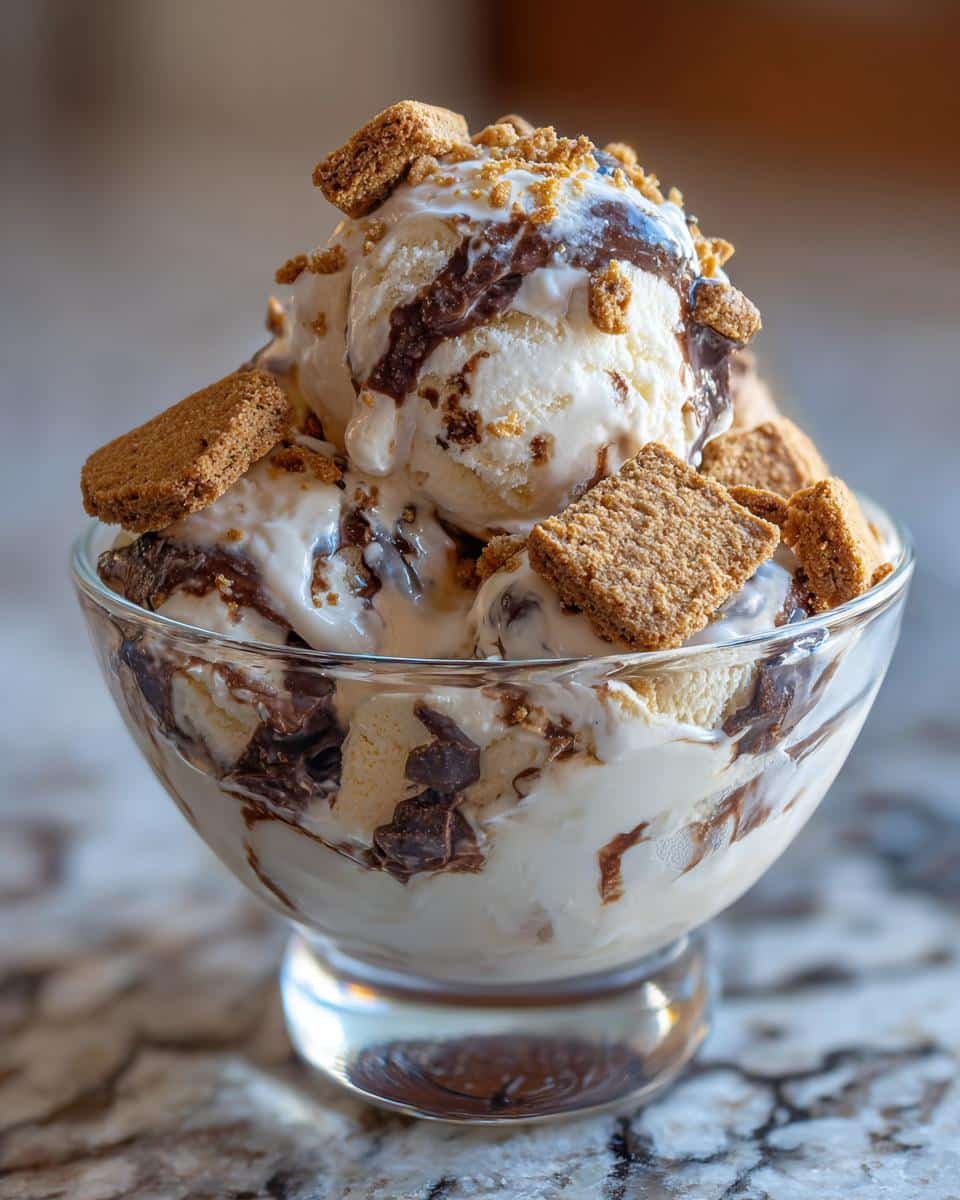 S’mores Ice Cream Recipe - detail 1