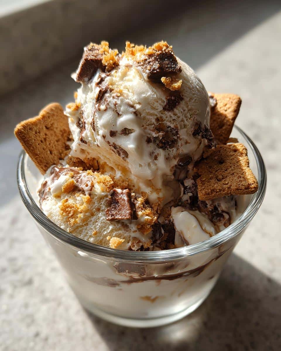 S’mores Ice Cream Recipe - detail 2