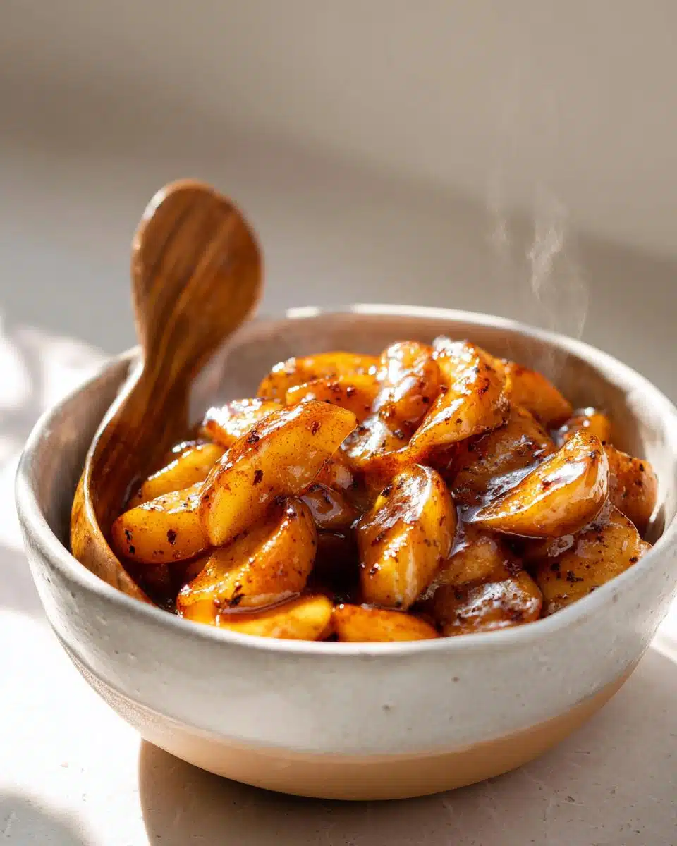 Southern Fried Apples - detail 2