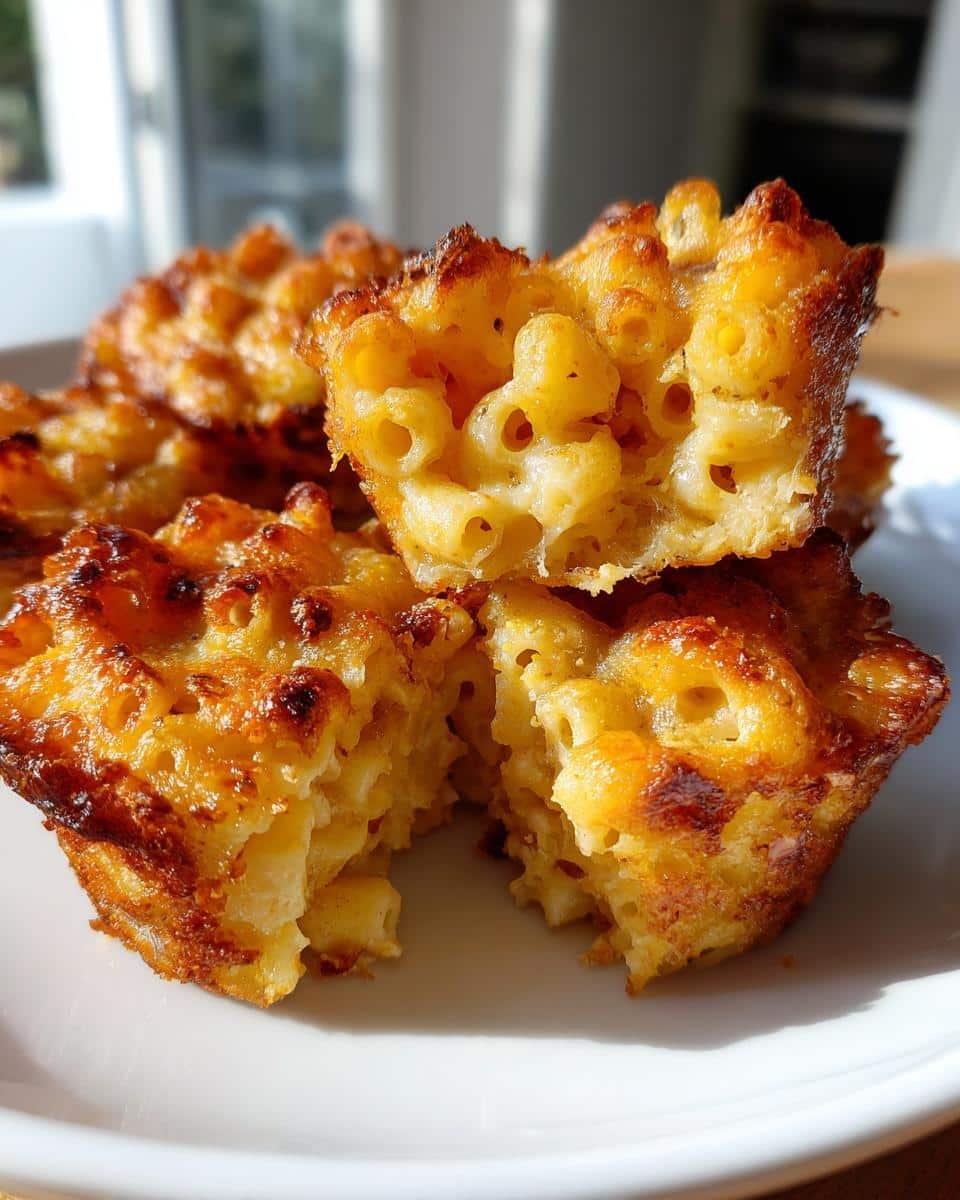 Toddler-Friendly Hidden Veggie Mac and Cheese Bites - detail 1