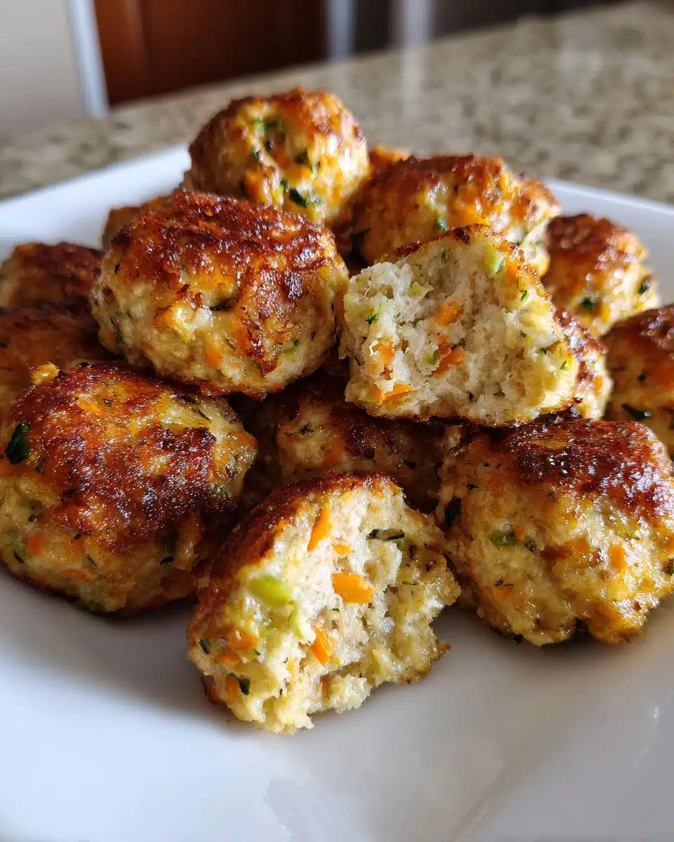 Toddler-Friendly Mini Chicken & Veggie Meatballs - detail 2