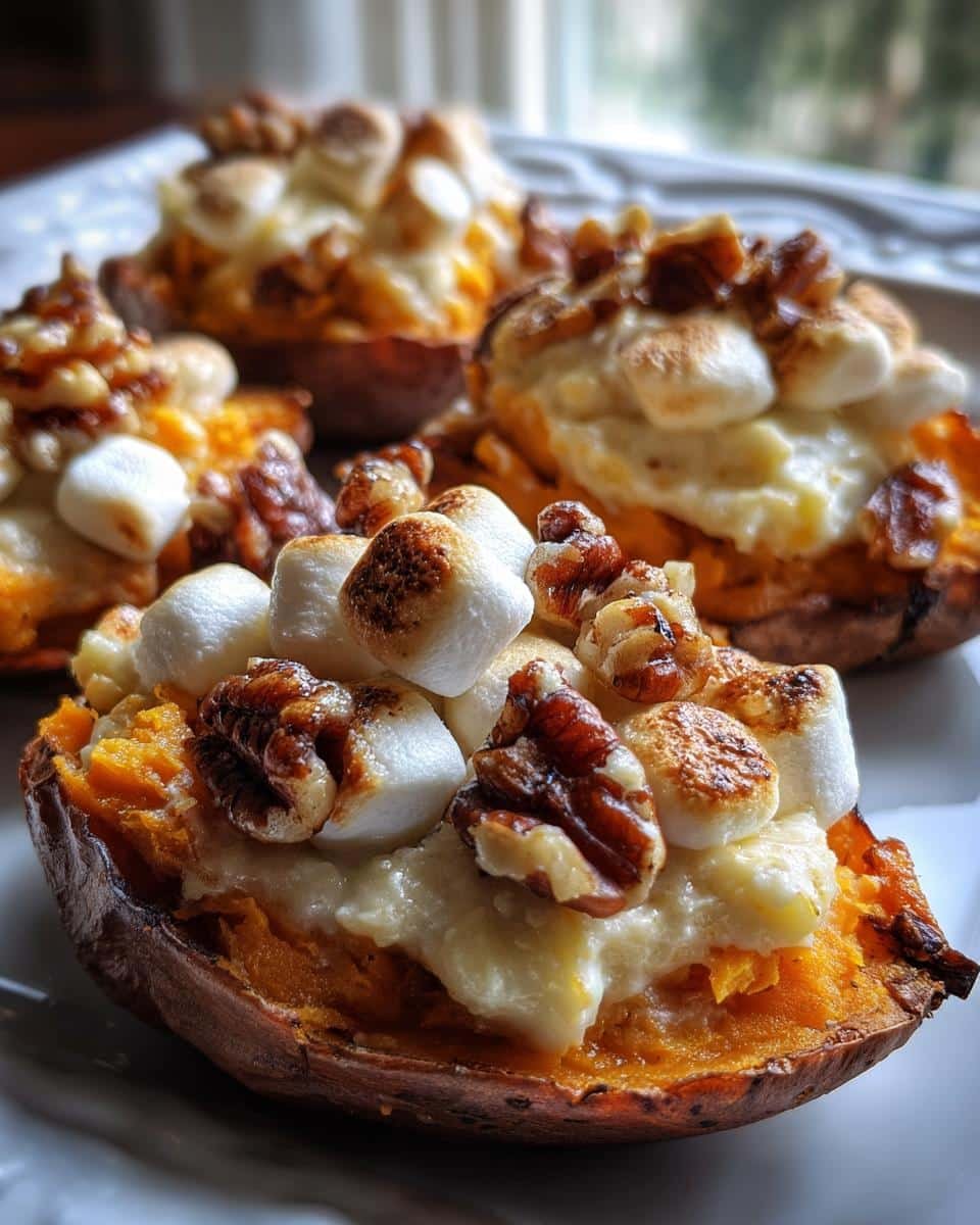 Twice Baked Sweet Potatoes - detail 1