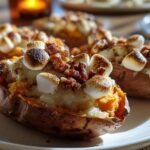 Twice Baked Sweet Potatoes
