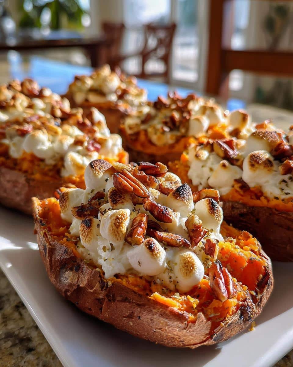 Twice Baked Sweet Potatoes - detail 2