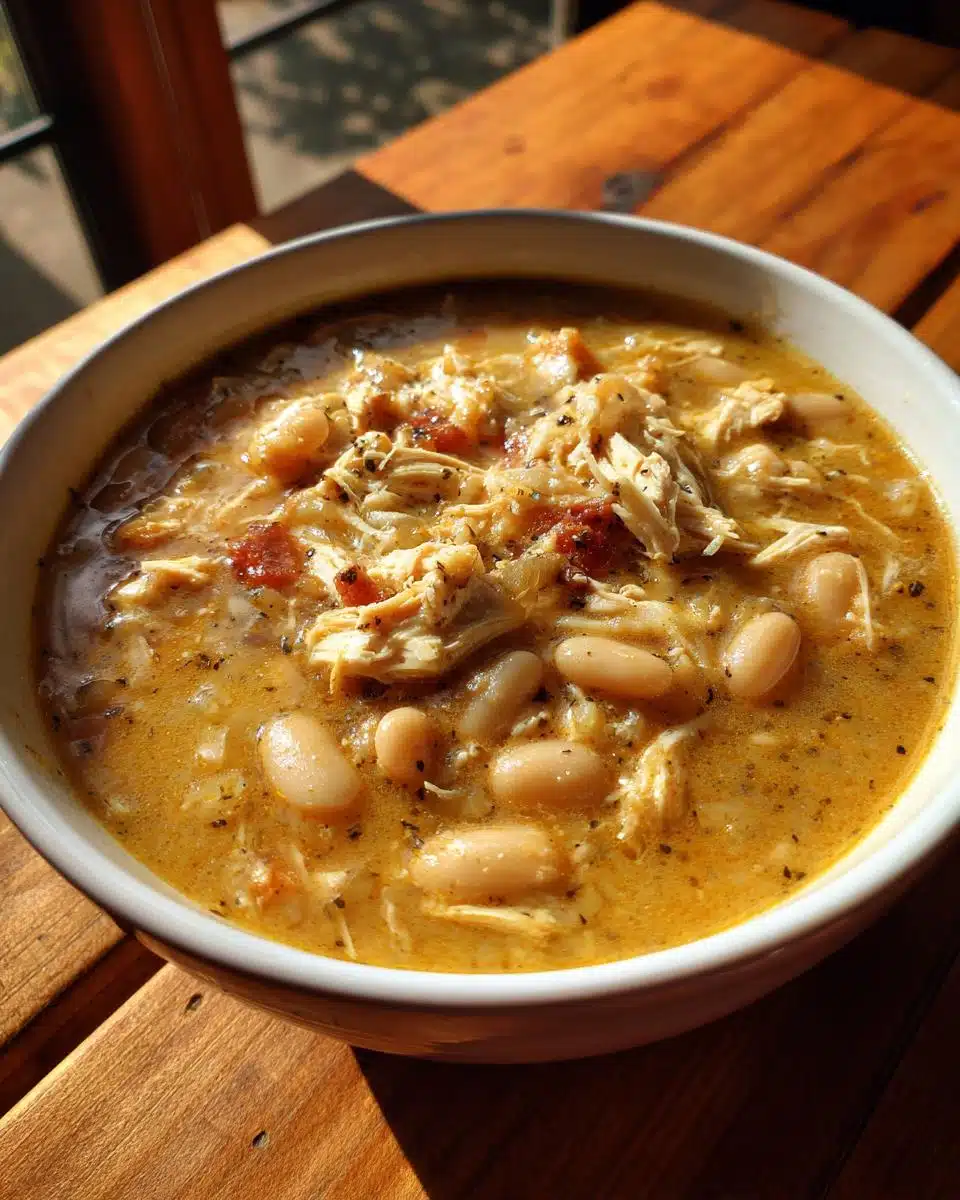 White Cheddar Apple Chicken Chili - detail 1