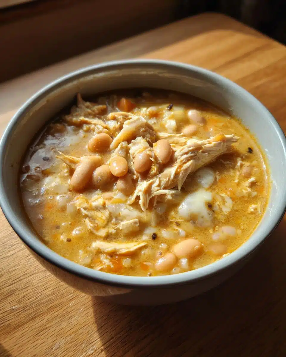 White Cheddar Apple Chicken Chili - detail 2