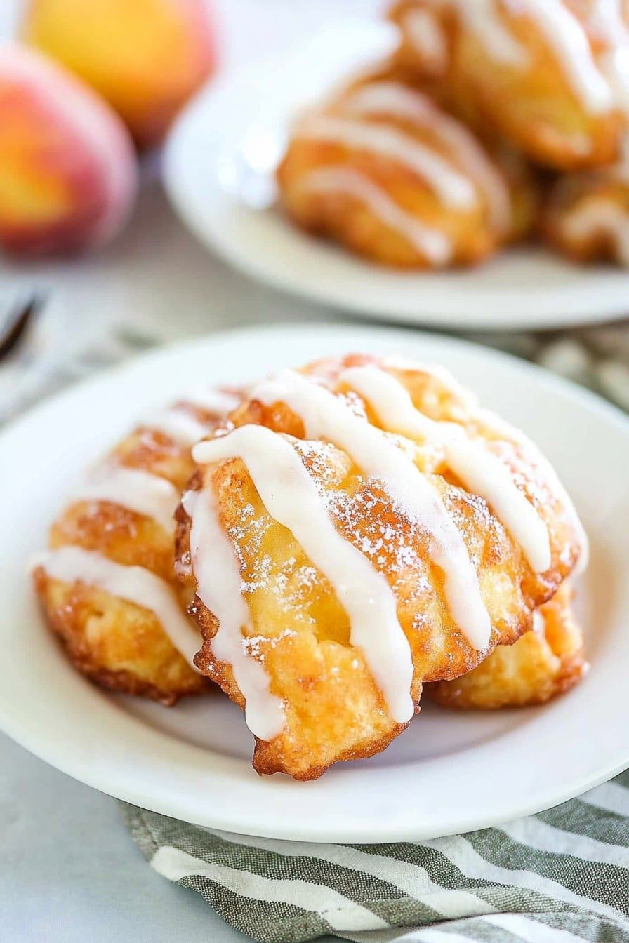 Delicious Fresh Peach Fritters You’ll Want All Summer Long