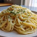 15-Minute Creamy Garlic Pasta.