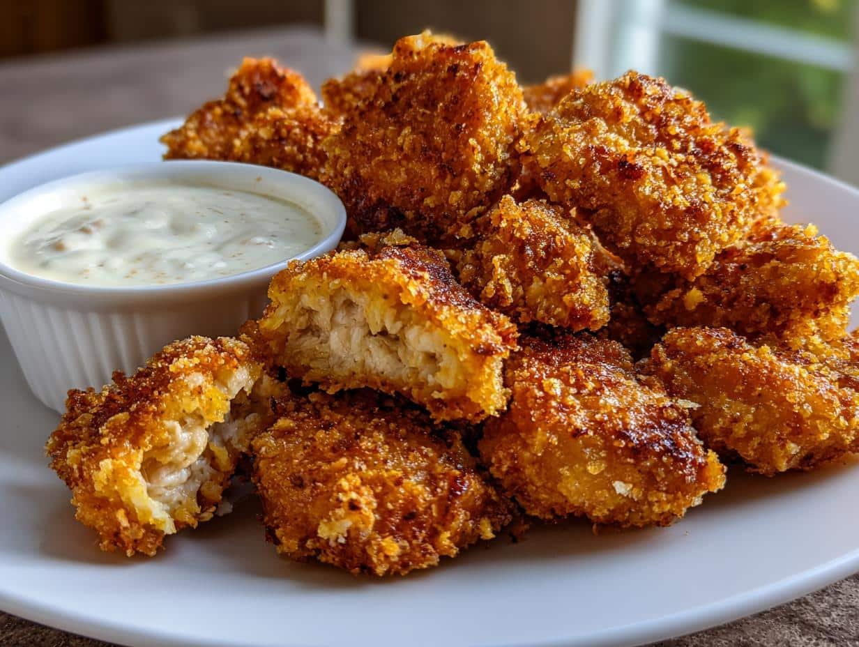 Crispy Air Fryer Chicken Nuggets in Just 12 Minutes