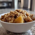 Apple Crisp with Brown Sugar Oat Topping